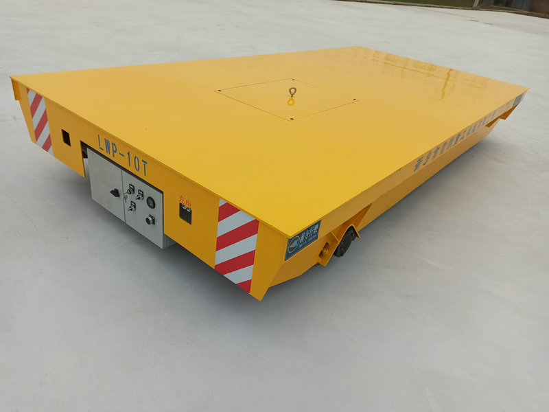10 Tons de productes de formigó Trackless Transfer Trolley