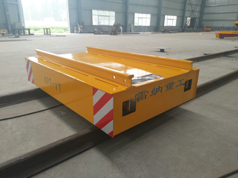 Cable Reel Powered Warehouse Car Flat en ferrocarril amb control remot