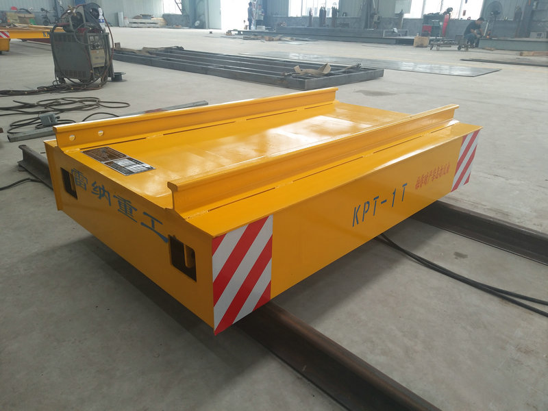 Cable Reel Powered Warehouse Car Flat en ferrocarril amb control remot
