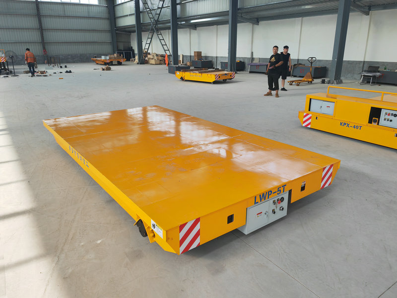 Bateria Motoritzada Elèctrica Trackless Transfer Multidirectional Cartó