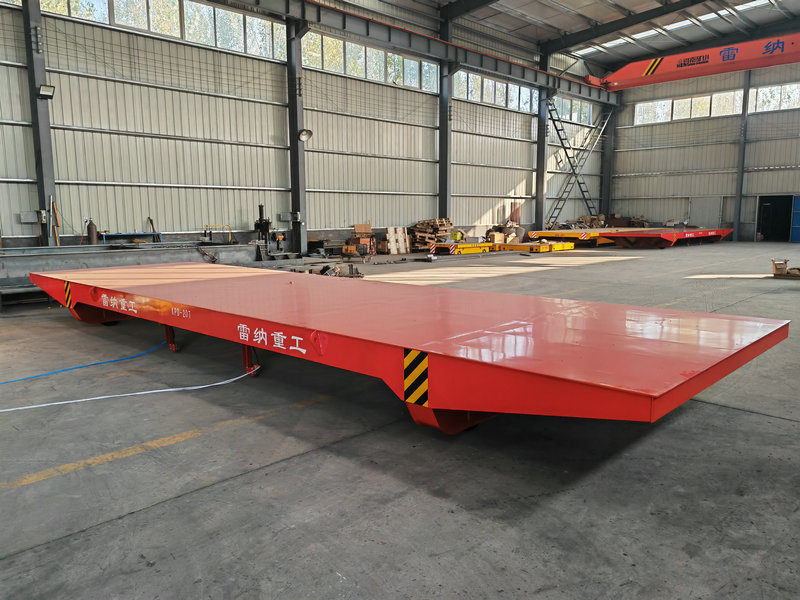 Trolley de transferència de ferrocarril d'acer de baixa tensió de 20 tones