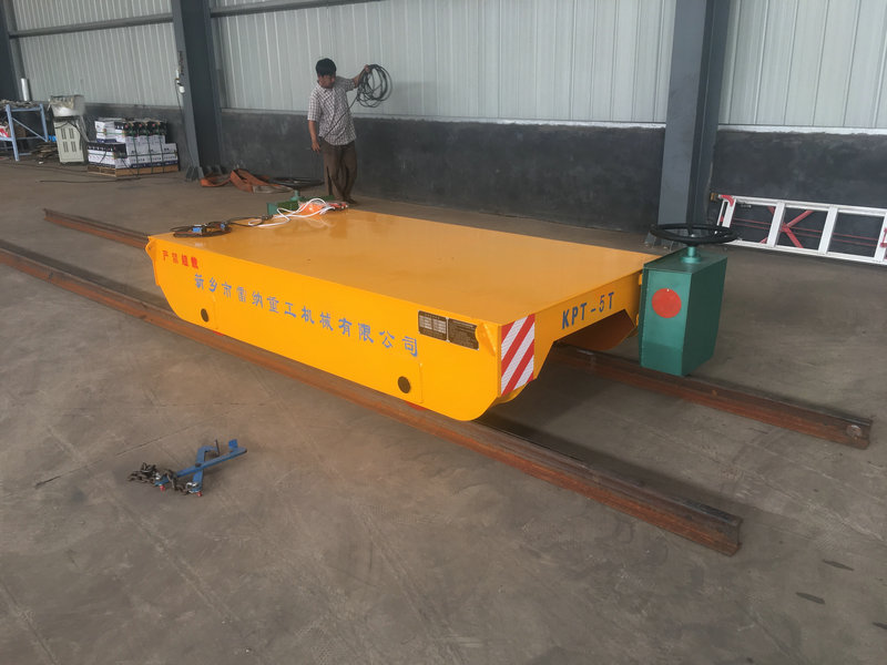 Cable Reel Powered Motorized Rail 5 Tons Indústria Cotxe de transferència