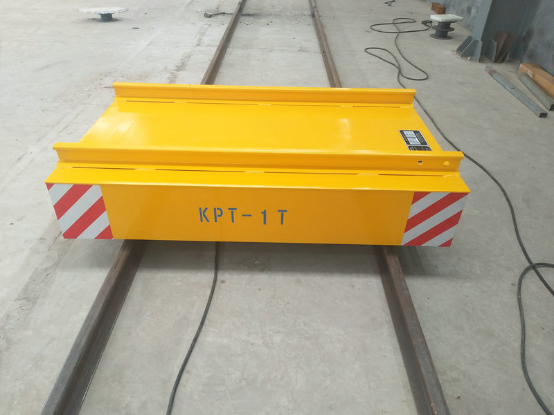 Cable Reel Powered Warehouse Car Flat en ferrocarril amb control remot