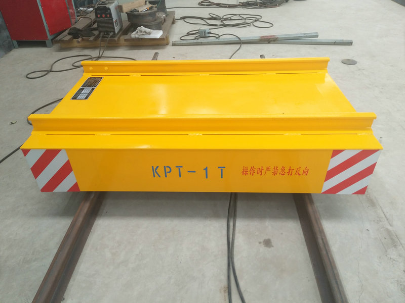 Cable Reel Powered Warehouse Car Flat en ferrocarril amb control remot